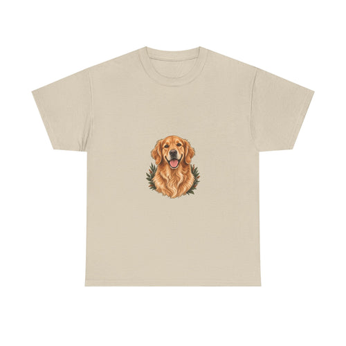 Custom pet portrait on a Pawkeep unisex T-shirt